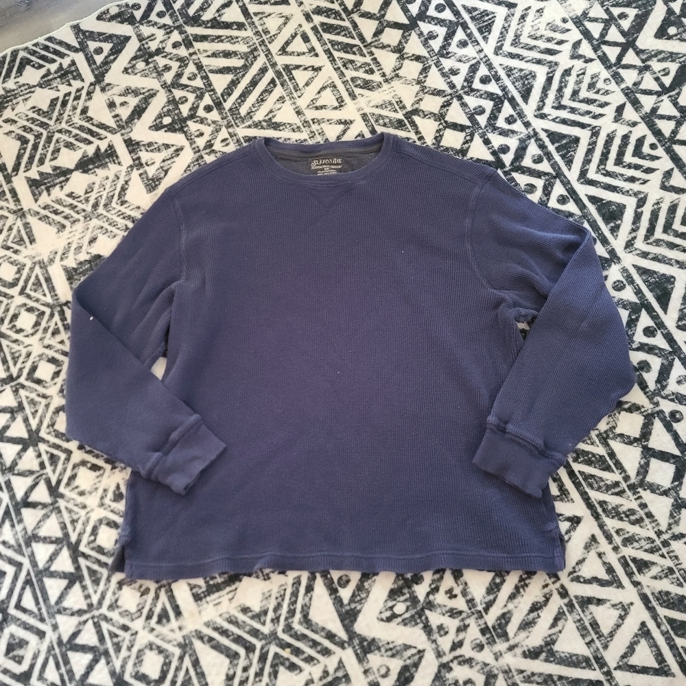 Mens waffle shirt